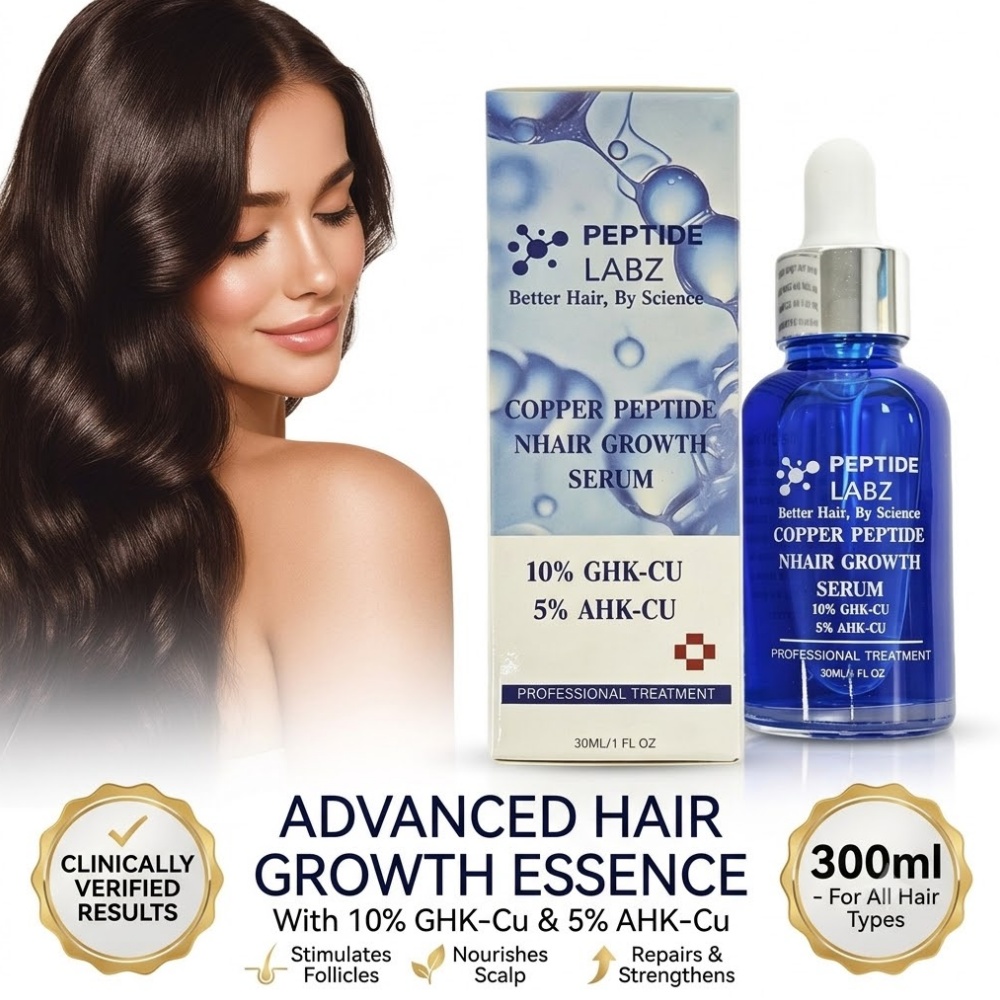 Hair Care Vegan - Haar Groei Essentie Koper Peptide GHK
