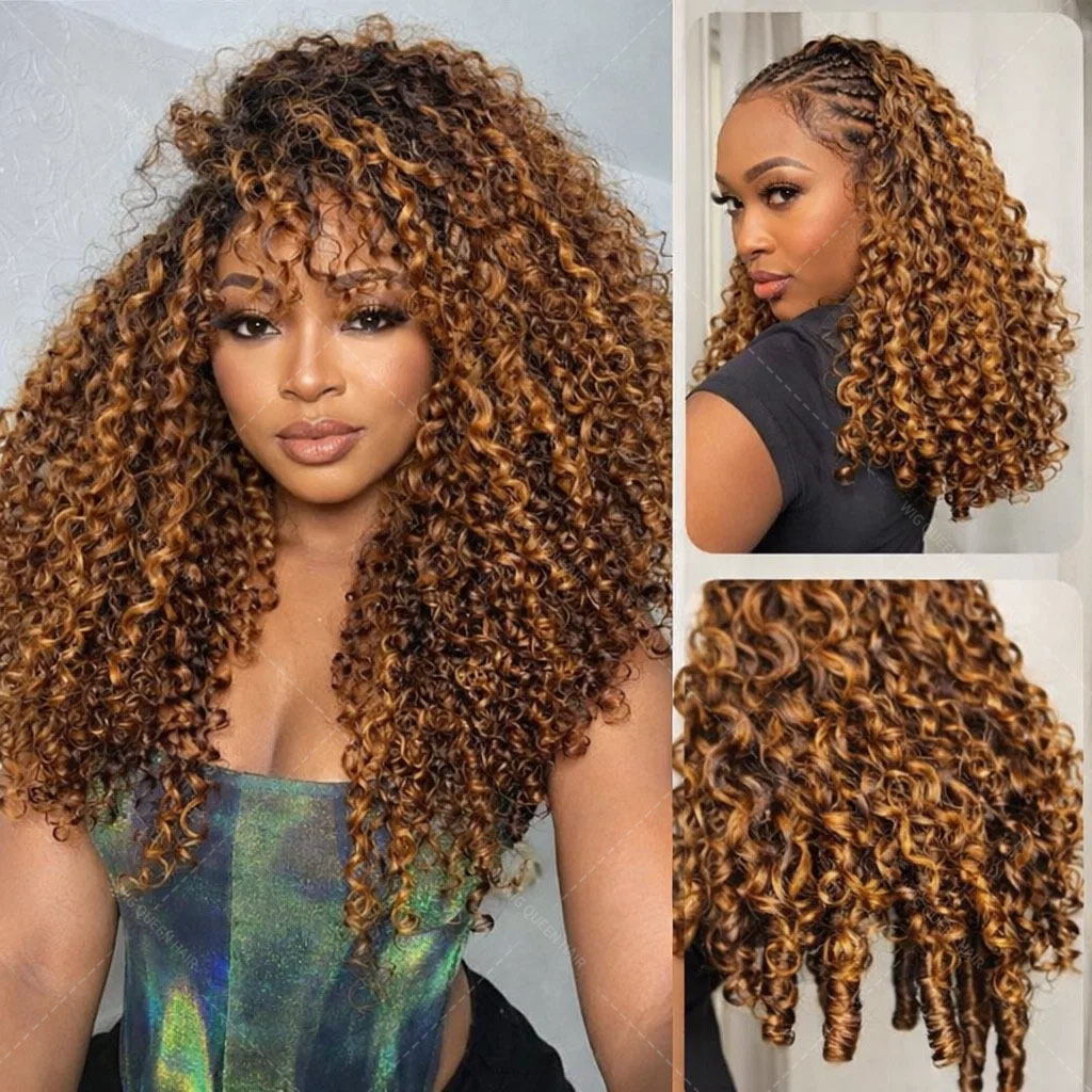 Feather Hair Extension - P427 Highlight Burmese Krulhaar Crochet Haar