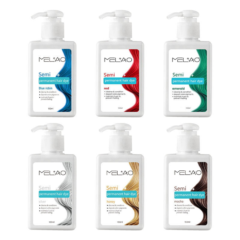 Purple Toning Shampoo - MELAO 3-in-1 kleurafzettingsconditioner en shampoo -