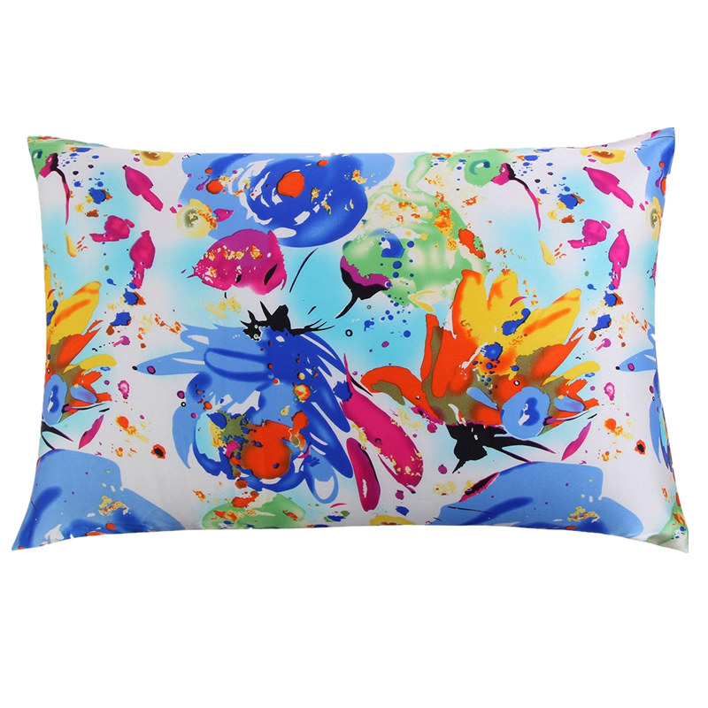 Satin Pillowcase Silk - Zijde Rits Kussensloop 1Pc 100% Natuur