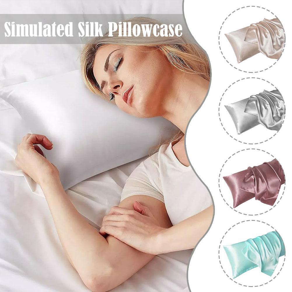 Satin Pillowcase Silk - Luxe Satijnen Kussensloop Voor Haar Huid