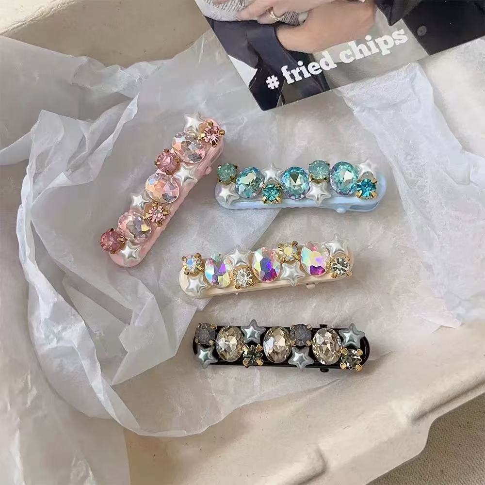 Hair Care Luxury Brands - Dameshaarspeld Koreaans sprankelend strass zoet schattig