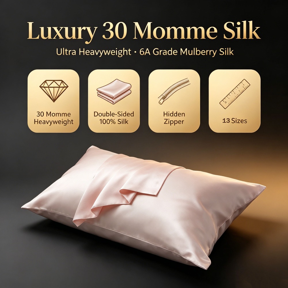 Luxe 30 Momme dubbelzijdige mo - Hair Care Hospital recensie en prijs