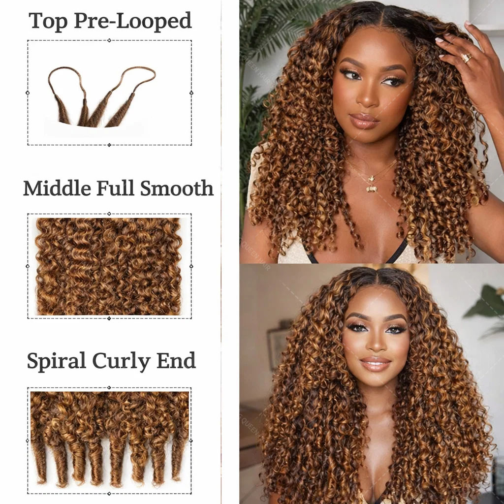 P427 Highlight Burmese Krulhaa - Feather Hair Extension recensie en prijs
