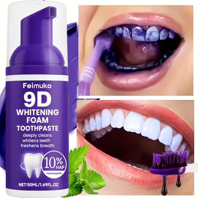 9D Paarse Tandenbleek Tandpast - Purple Toning Shampoo recensie en prijs