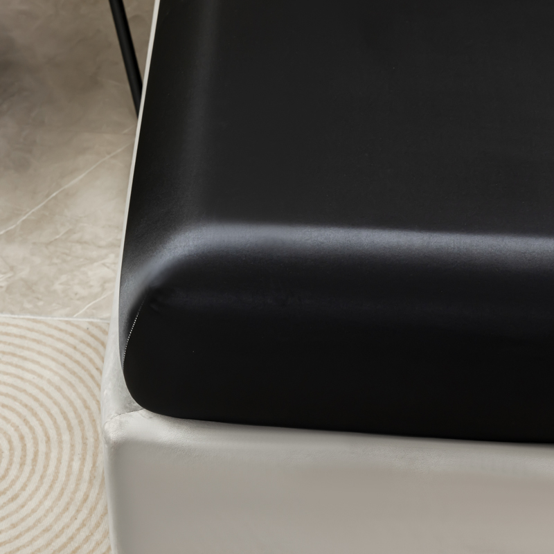 3 stuks zwart satijnen hoeslak - Satin Pillowcase Silk recensie en prijs