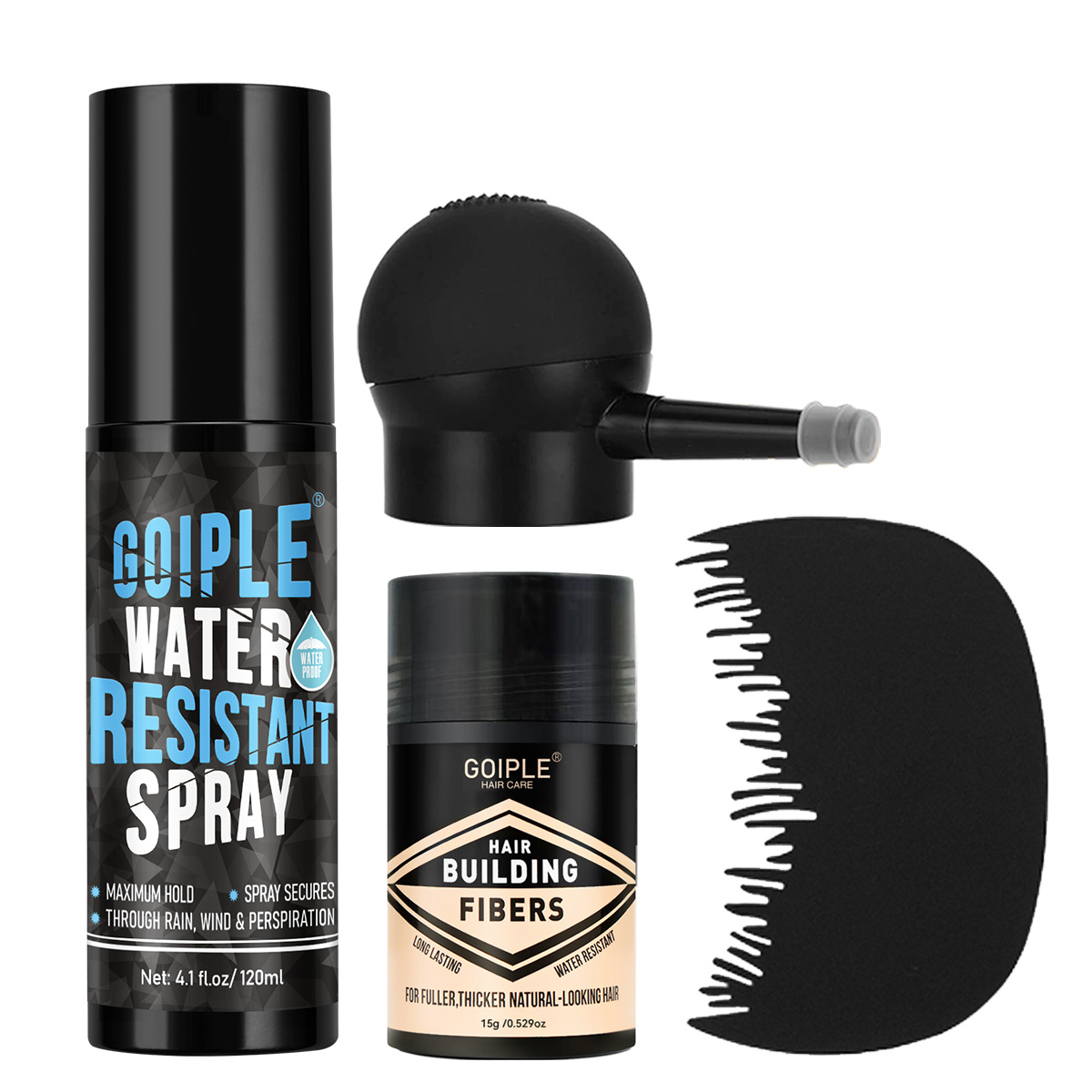 Waterbestendige spray, verdikk - Hair Care Vegan recensie en prijs