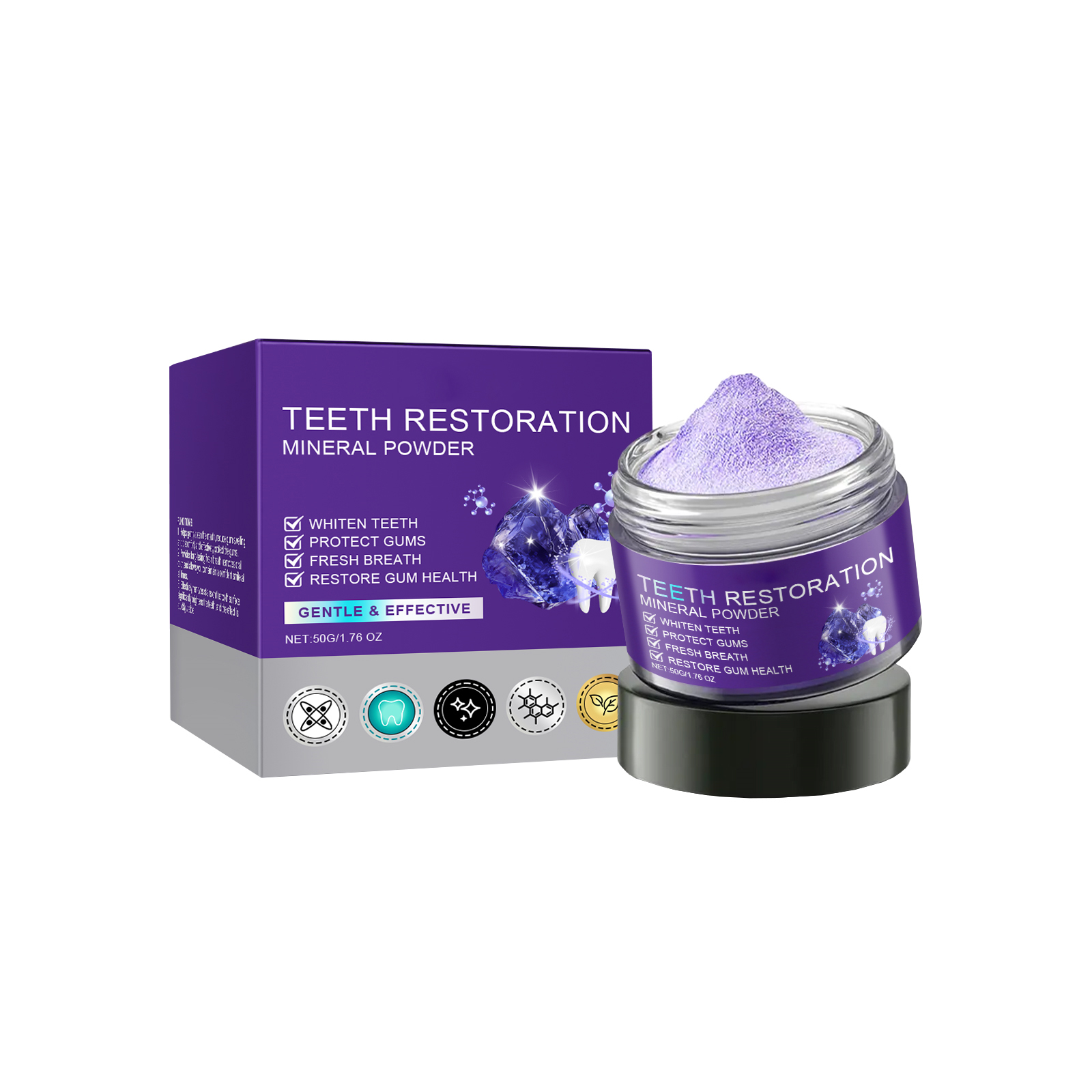 Paars Tand Poeder Whitening Ta - Purple Toning Shampoo recensie en prijs