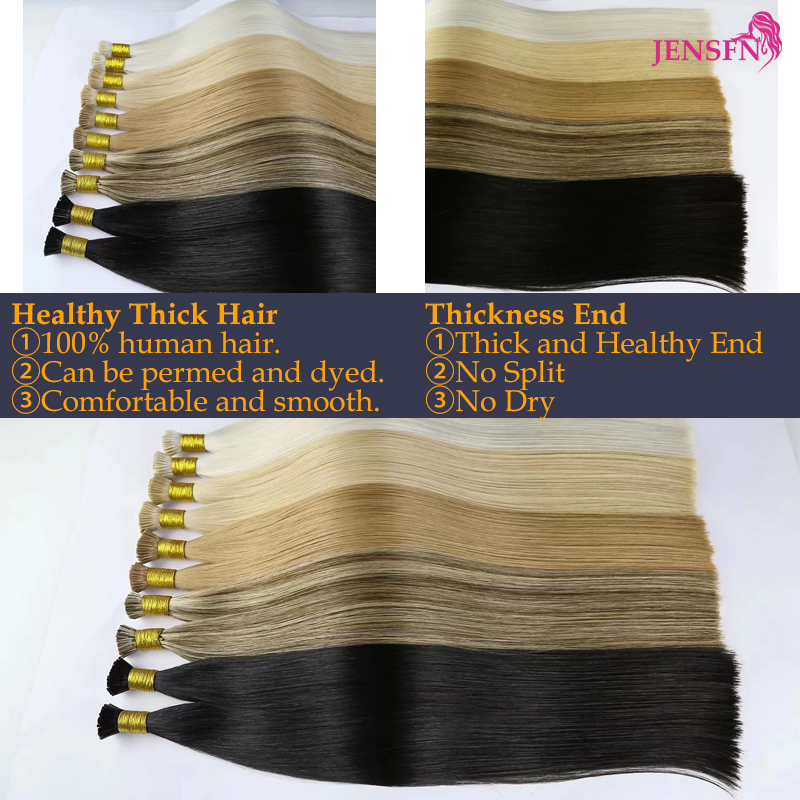 JENSFN I Tip Hair Extensions 1 - Hair Care Keratin recensie en prijs