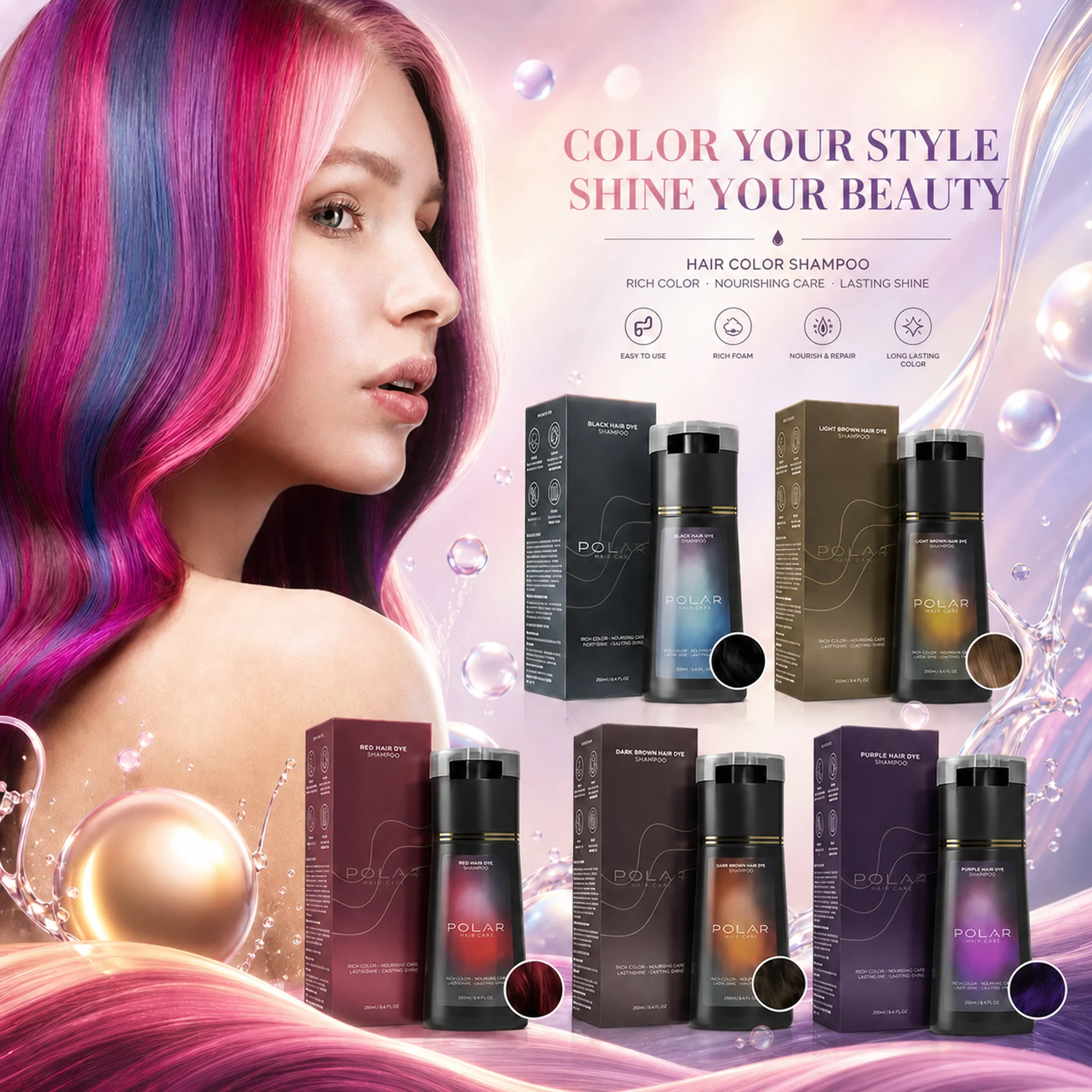 Haarverfshampoo voor grijs haa - Purple Toning Shampoo recensie en prijs
