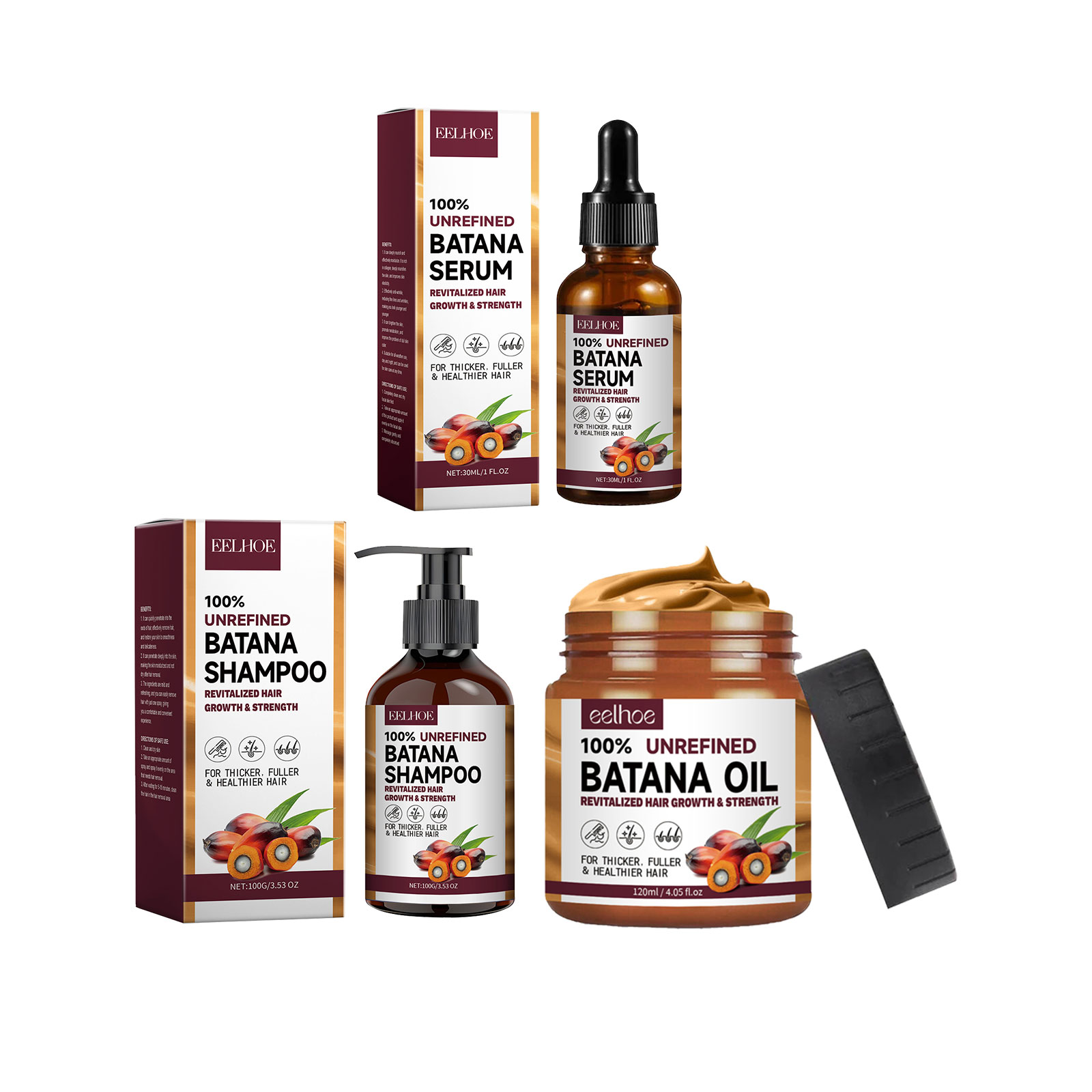 EELHOE Natuurlijke Batana Olie - Hair Care Keratin recensie en prijs