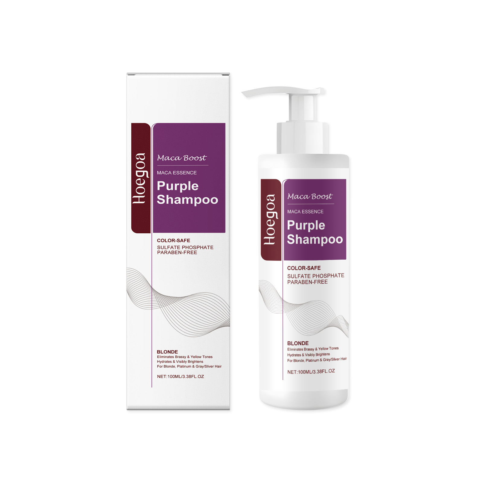 Paarse Haarshampoo Zachte Rein - Purple Toning Shampoo recensie en prijs